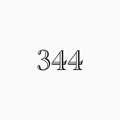 344 miyoshi のロゴ