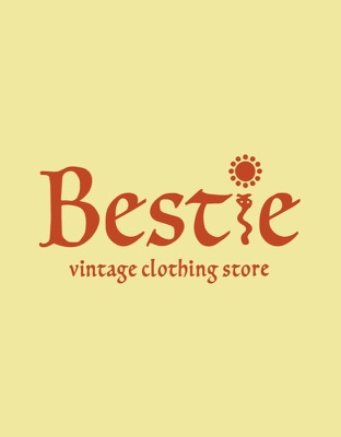 Vintage clothing store Bestie のロゴ